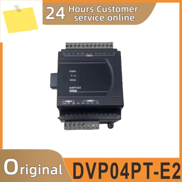 신품 프로그래밍 가능 컨트롤러 모듈 DVP04PT-E2. 제품 이미지