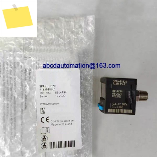 기존 압력 센서 SPAN-B-B2R-R18M-PN-L1 8114754 제품 이미지