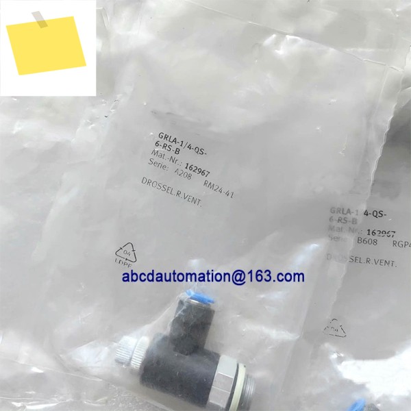 GRLA-14-QS-6-RS-B 162967 유량 조절기 스로틀 밸브 제품 이미지