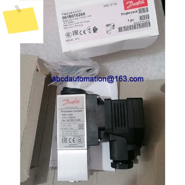 기존 Danfoss 압력 스위치 MBC 5100 061B010066 제품 이미지