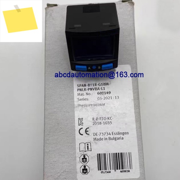 압력 센서 SPAN-B11R-G18M-PNLK-PNVBA-L1 609149 제품 이미지