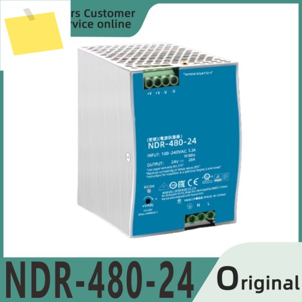 NDR-480-24 480W 24V 20A 산업용 DIN 레일 제품 이미지