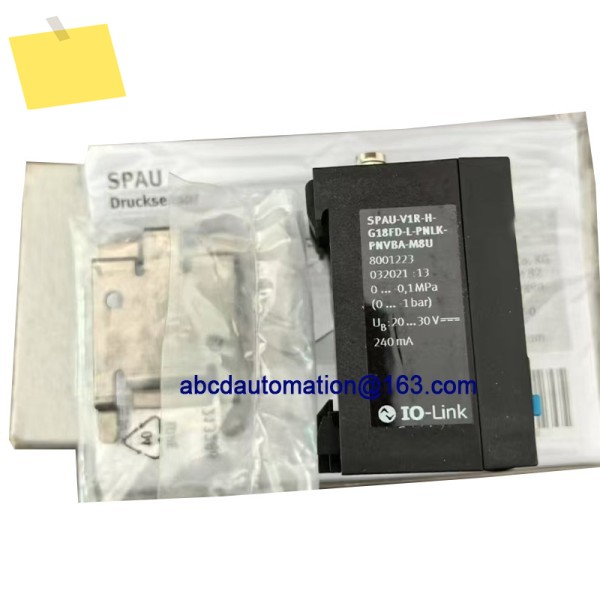 기존 압력 센서 SPAU-V1R-H-G18FD-L-PNLK-PNVBA-M8U 8001223 제품 이미지