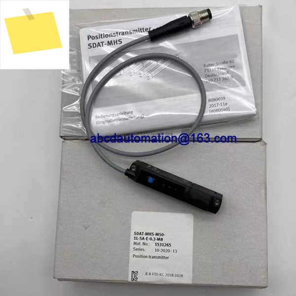 기존 FE 위치 트랜스미터 SDAT-MHS-M50-1L-SA-E-0.3-M8 1531265 제품 이미지