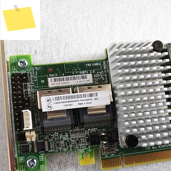 RD640 R700 LSI MegaRAID SAS 9260-8i 6GB 512MB 디스크 어레이 카드 고신뢰성 제품 이미지
