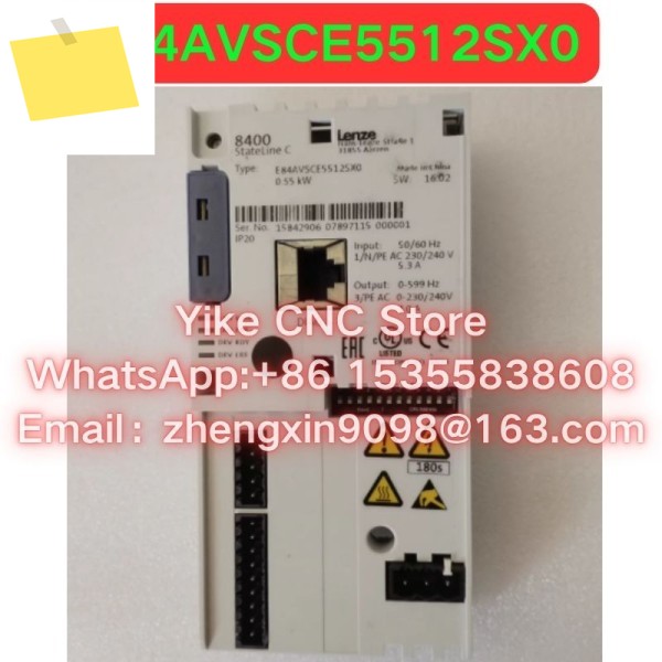 중고 E84AVSCE5512SX0 주파수 변환기 기능 테스트 OK 제품 이미지
