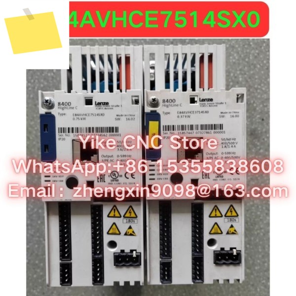 중고 E84AVHCE7514SX0 주파수 변환기 기능 테스트 OK 제품 이미지