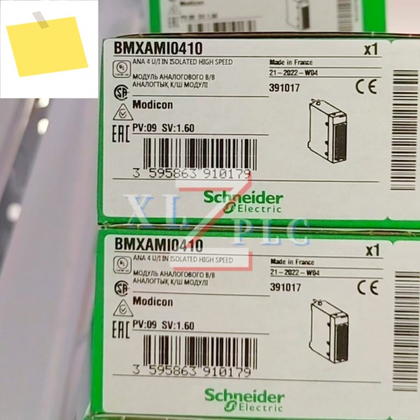 신품 원본 PLC 모듈 BMXAMI0410 BMXCPS3500 제품 이미지