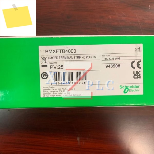 PLC 모듈 BMXFTB4000 BMXNOE0110 BMXRMS004GPF 신규 제품 이미지