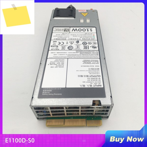 DELL R520 1100W PC 전원 공급 장치 AA27120L E 5G4WK Y1MGX 02RN7 제품 이미지