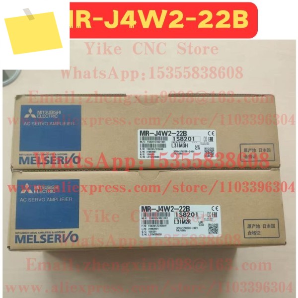 새롭고 독창적인 MR-J4W2-22B 서보 드라이브 제품 이미지