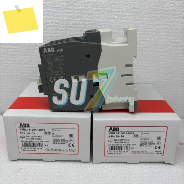 신품 A40-30-10 220V 1SBL141001R8010 접촉기 제품 이미지