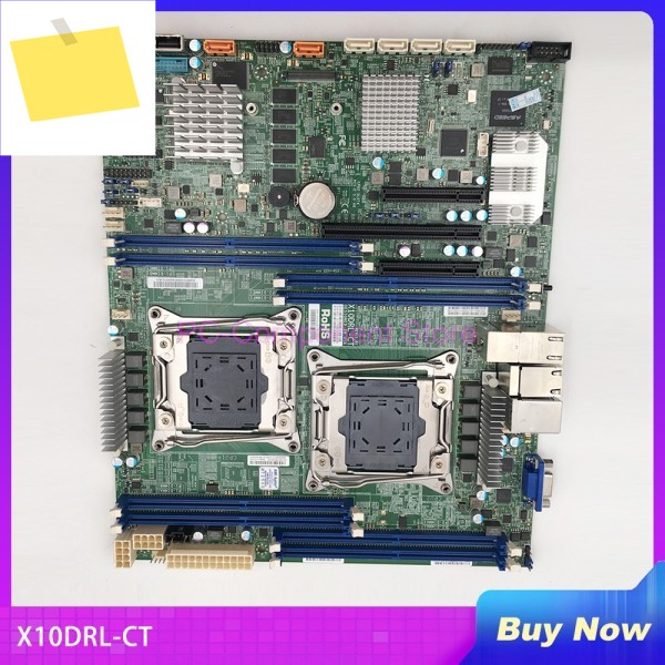 마더보드 E5-2600 V3 V4 i210 GbE LAN 포트 X540 10GBase-T SAS3 12Gbps 브로드컴 3108 X10DRL-CT 제품 이미지