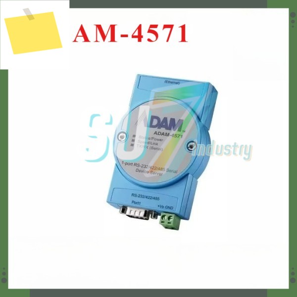 ADAM-4571 1포트 RS-232422485 이더넷 시리얼 서버 제품 이미지