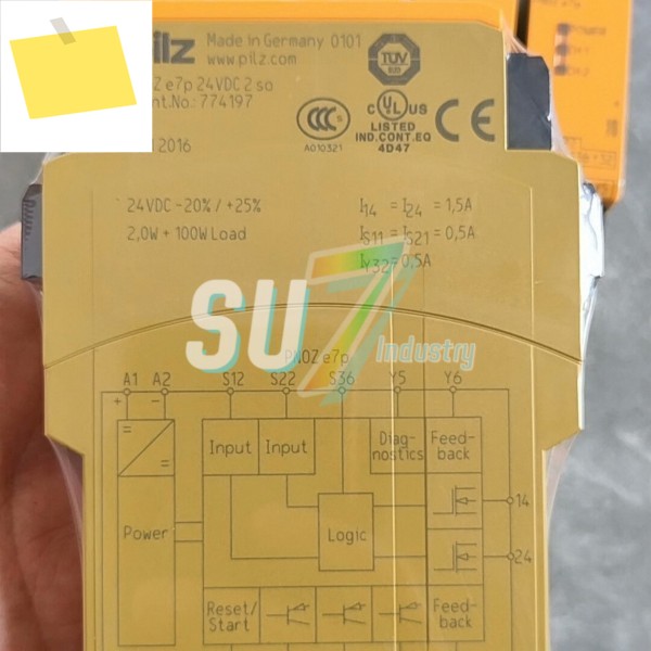 774197 PNOZ e7p 774400 XM1 X9 안전 릴레이 새제품 제품 이미지