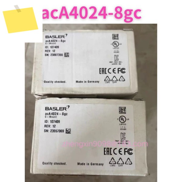 신품 acA4024-8gc 8gc 산업용 카메라 제품 이미지