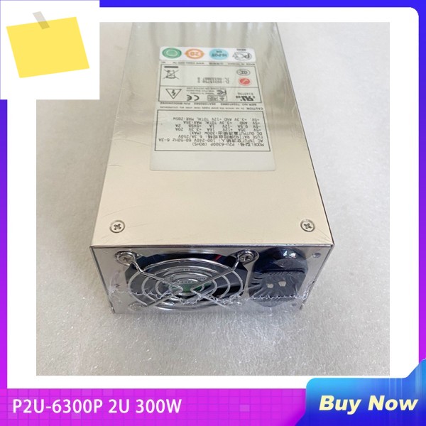 Zippy Emacs 전원 공급 장치용 원본 Advantech P2U-6300P 2U 300W는 전에 완전히 테스트됩니다. 제품 이미지