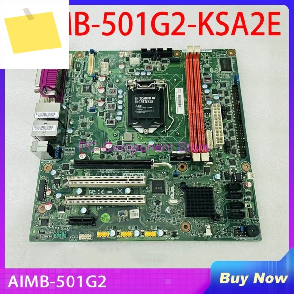 어드밴텍 산업용 마더보드 듀얼 기가비트 이더넷 포트 i7i5i3 프로세서 VGA+DVI AIMB-501G2 제품 이미지