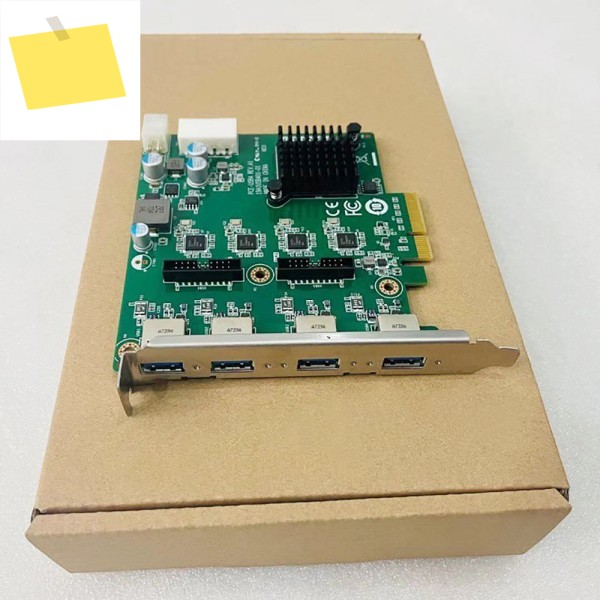 어드밴텍 PCE-USB8 PCI 익스프레스 x4 48 카드 I9A1USB401-01 REV.A1 제품 이미지