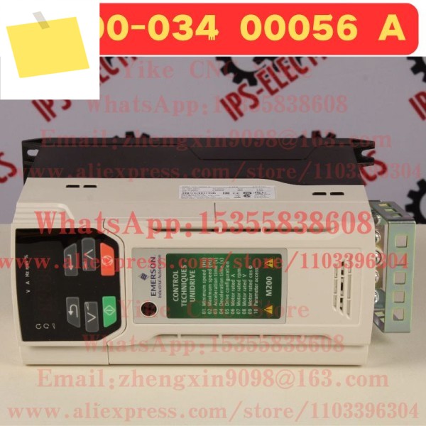 사용된 주파수 변환기 M200-034 00056 A 정상 기능 테스트 완료 OK 제품 이미지