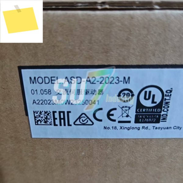 ASD-A2-2023-M 서보 드라이버 창고에 새 제품 제품 이미지