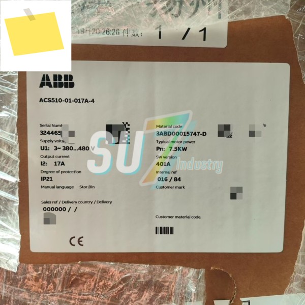 주파수 변환기 ACS510-01-017A-4 창고에 신규 제품 이미지