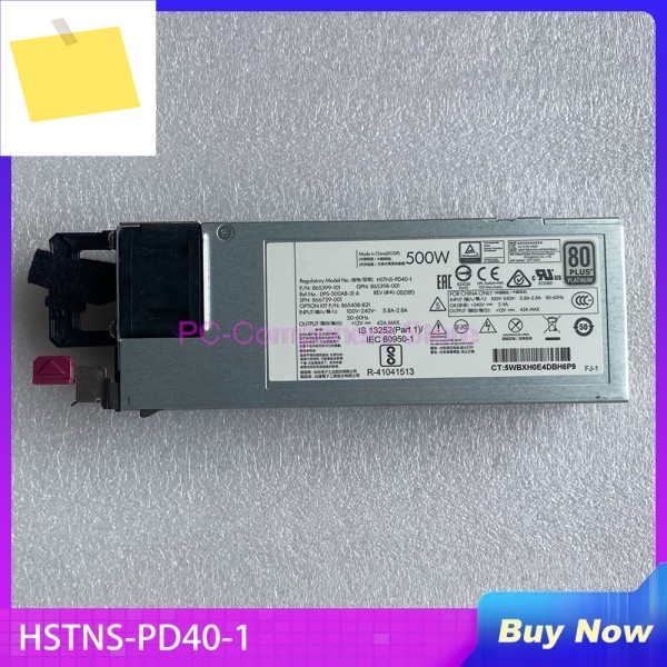 HSTNS-PD40-1 865399-101 전원 공급 장치 G10 500W 제품 이미지