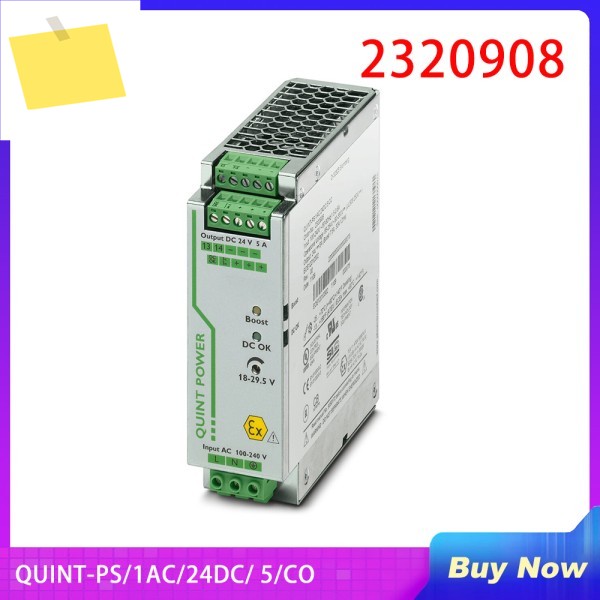 보호 코팅이 있는 Phoenix 전원 공급 장치용 QUINT-PS1AC24DC5CO 2320908 제품 이미지