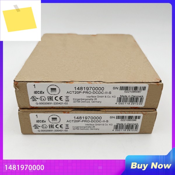 1PCS 1481970000 Weidmuller ACT20P-PRO DCDC II-S 신호 변환기 절연체용 제품 이미지