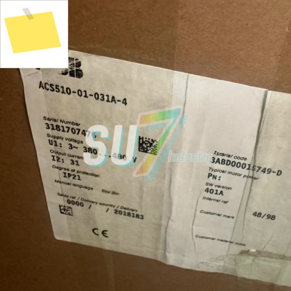 주파수 변환기 ACS510-01-031A-4 새 제품 박스 제품 이미지