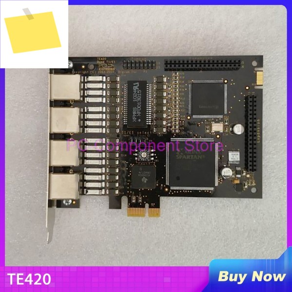 PCIe x1 음성 카드 Digium TE420 제품 이미지