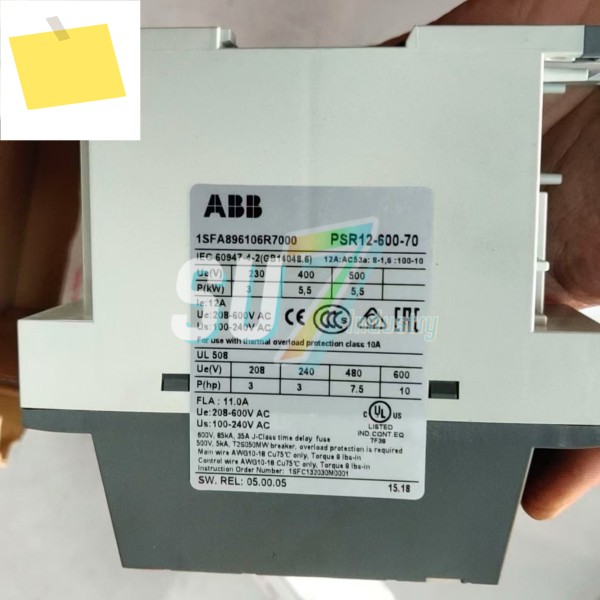 새제품 소프트 스타터 1SFA894013R7000 제품 이미지