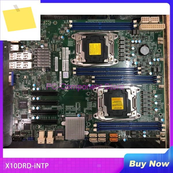X10DRD-iNTP 지원 E5-2600 V4V3 제품군 프로세서 듀얼 포트 10G SFP+ LGA2011 DDR4 제품 이미지