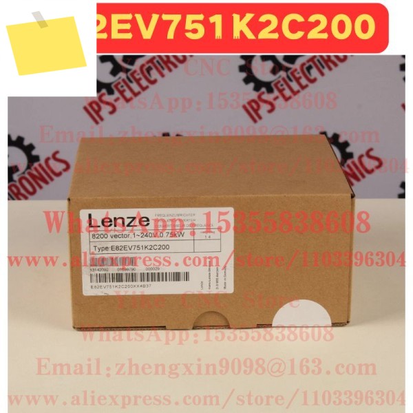 새롭고 독창적인 E82EV751K2C200 주파수 변환기 제품 이미지