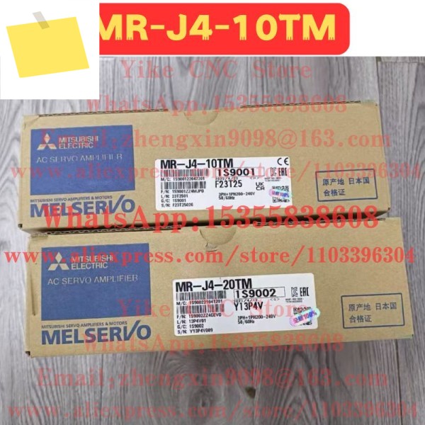 새롭고 독창적인 MR-J4-10TM 서보 드라이브 제품 이미지