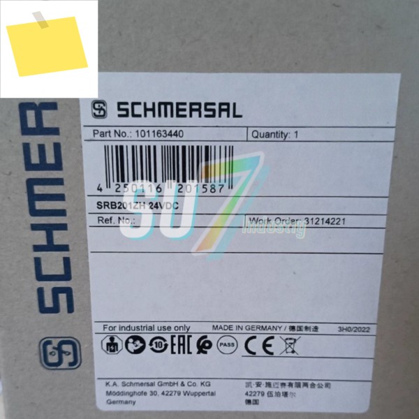 SRB201ZH-24VDC 101163440 창고 안전 릴레이의 신품 기능 제품 이미지