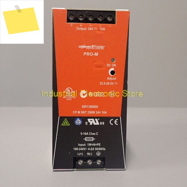 Weidmuller 8951360000용 신품 CP M SNT 240W 10A 스위칭 전원 공급 장치 제품 이미지