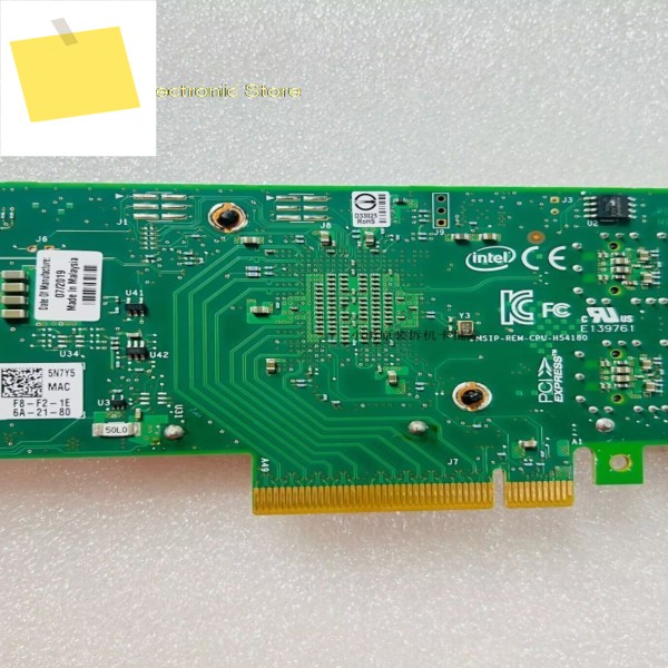 X710-DA2 듀얼 포트 기가비트 광섬유 네트워크 카드 5N7Y5 0Y5M7N 제품 이미지
