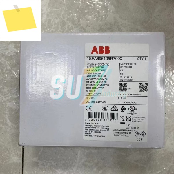 PSR37-600-70 소프트 스타터 새 제품 박스 제품 이미지