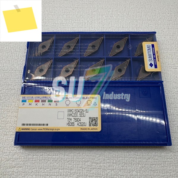 VNMG160402N-SU AC520U CNC 인서트 새제품 10개 제품 이미지