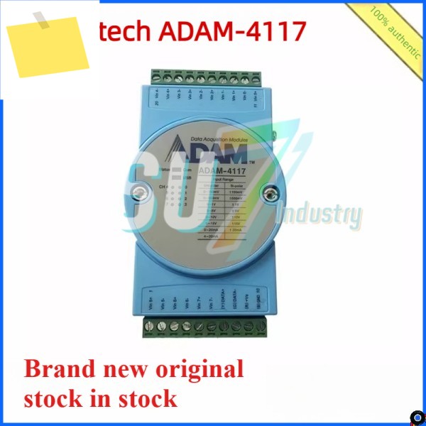 ADAM-4117 8채널 아날로그 입력 수집 모듈 Modbus 광범위 온도 측정 새 제품, 보유 제품 이미지