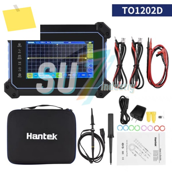 Hantek TO1202D 휴대용 터치스크린 태블릿 디지털 오실로스코프 박스 내 새 제품 제품 이미지