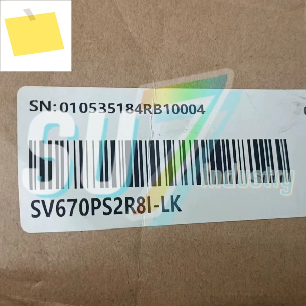 SV670PS2R8I-LK 서보 드라이버 박스 내 새 제품 제품 이미지