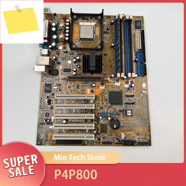 P4P800 865PE 5 PCI 슬롯 LGA 478 데스크탑 컴퓨터 산업용 제어 마더보드 제품 이미지