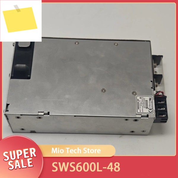SWS600L-48 스위칭 전원 공급 장치, 48V, 13A, 100-240VAC 제품 이미지