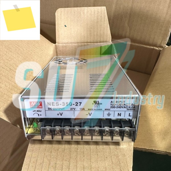 Mean Well NES-350-27 스위치 전원 공급 장치 박스 내 새 제품 제품 이미지