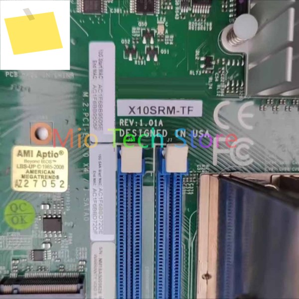X99 단일 채널 서버 마더보드 C612 M.2 X10SRM-TF 제품 이미지