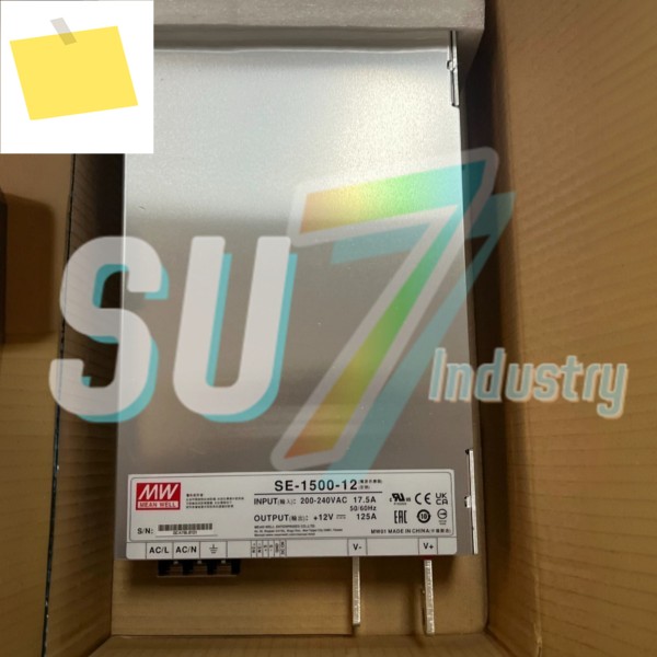 스위치 전원 공급 장치 New In Box SE-1500-12 | 12V 한국어로 번역하세요 제품 이미지