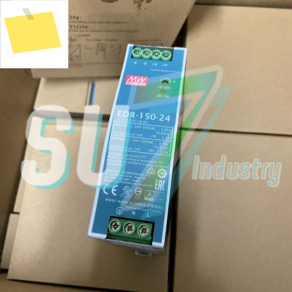Mean Well EDR-150-24 스위치 전원 공급 장치 박스 내 새 제품 제품 이미지