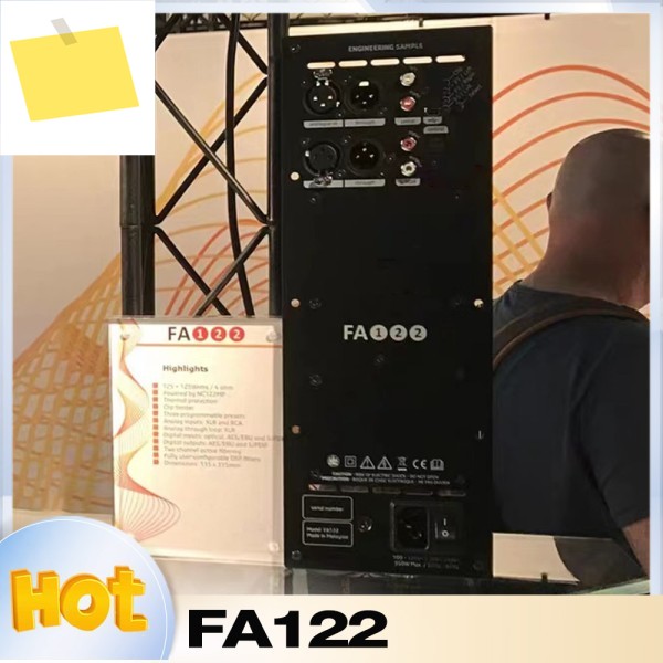 Hypex 125W Fusion 백플레인 전력 증폭기 HiFi 전자 주파수 분할 NCore용 FA122 제품 이미지